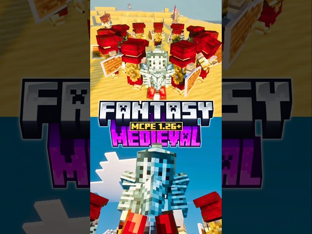 Medieval War Addons for Minecraft Bedrock! ✨