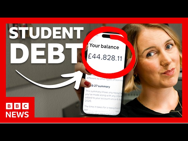 I owe £44k in student debt. Should I care? | BBC News