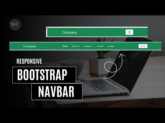 Bootstrap Navbar | Responsive Navigation Bar Using Bootstrap 5 | Navbar Design  @webcoding25