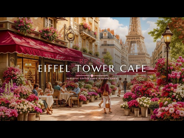 Paris Cafe Music - Relaxing French Jazz Cafe & Cozy Morning Coffee Ambience For Work