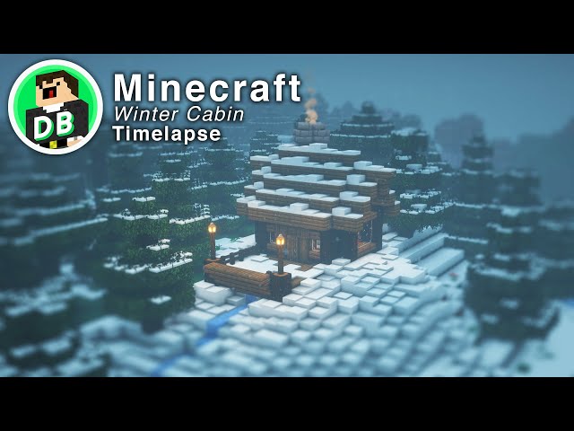 Minecraft: Winter Cabin [Building Timelapse]