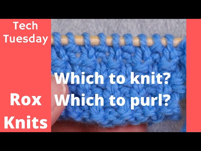 How to Read Your Knitting: Basic Stitches // Technique Tuesday