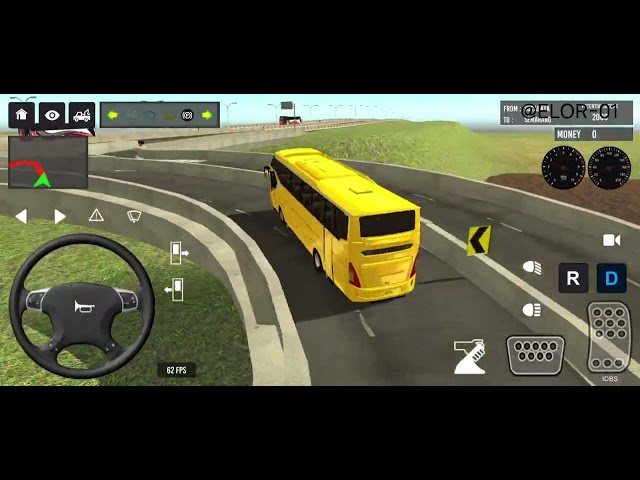 🌟🌟 Euro Coach Bus Simulator 🤩| New Coach Bus Gameplay Android Simulator  ( Part-8 ) 