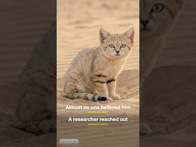 Sand Cats In Libya?!