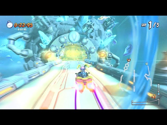 CTR NF Dev Time Trial: Hyper Spaceway
