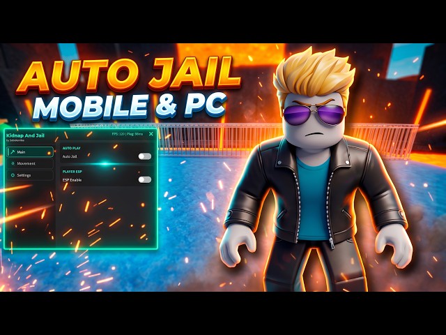 Kidnap And Jail Script | Auto Jail + Mobile