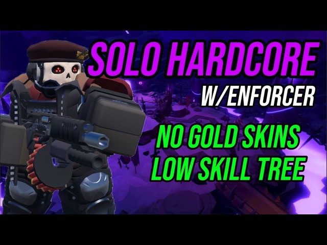 TDS SOLO HARDCORE WITH ENFORCER NO GOLDEN SKINS