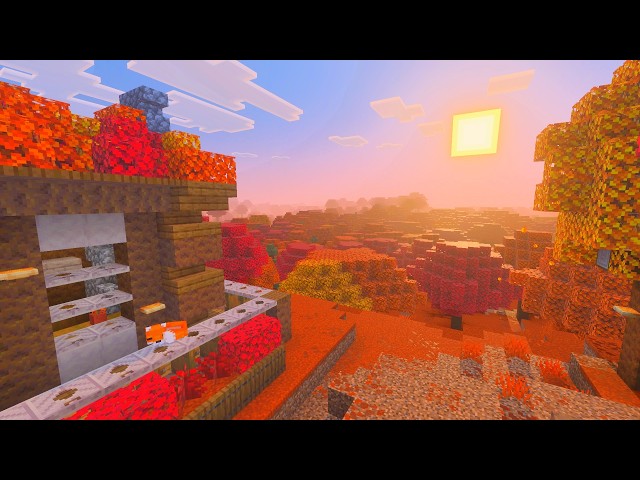How To Make a Starter Base For The Dappled Forest in Minecraft!