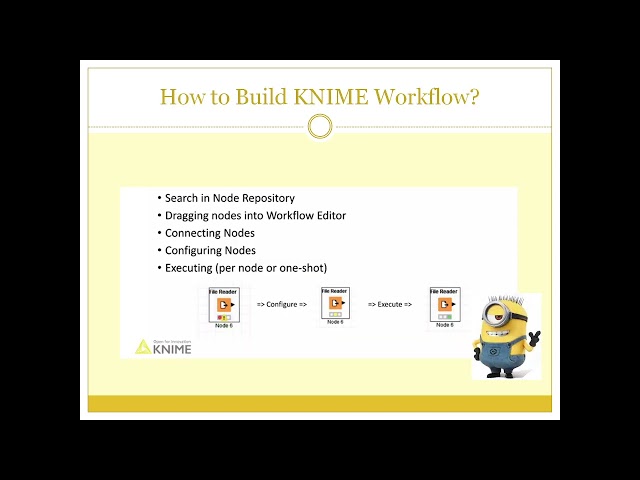 KNIME Data Analytics and Machine Learning