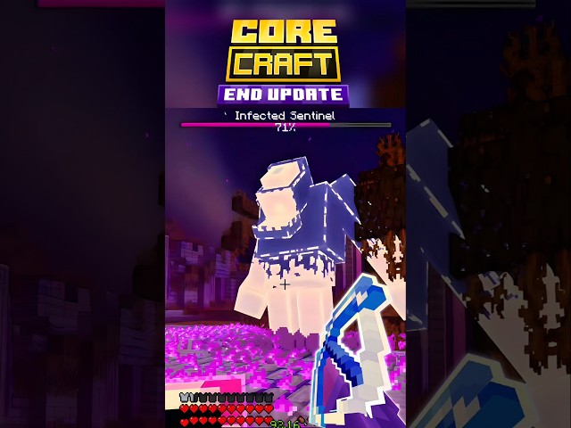 New The End BOSSES! ✨ FREE ADDON! Core Craft : End Update! 🙌