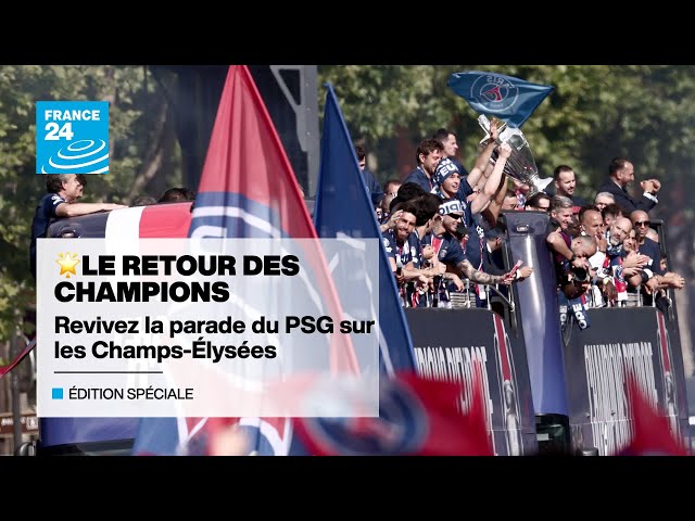 🌟 Le PSG champion d'Europe : revivez les célébrations à Paris après le sacre en Ligue des champions