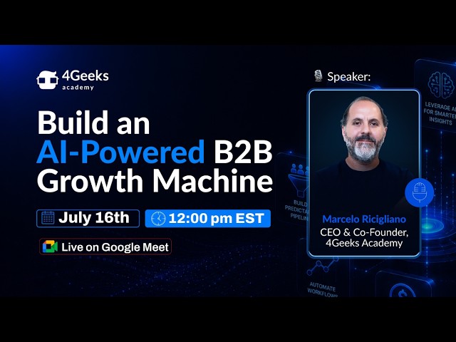 Build An AI Powered B2B Growth Machine