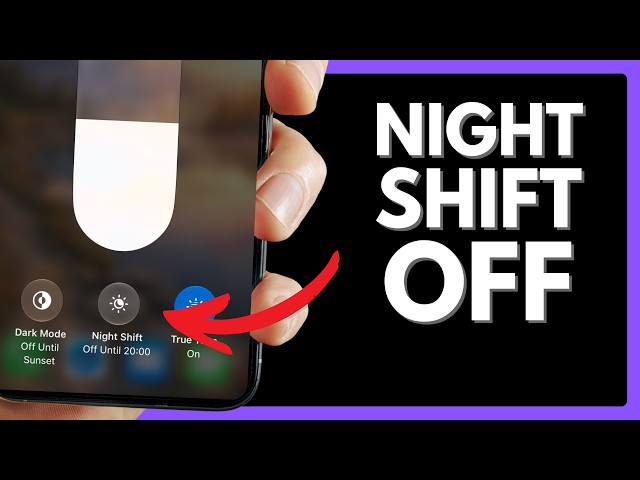 How to Turn Off Night Shift on iPhone iOS 27