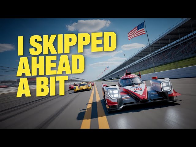 Driving an LMP2 at Daytona was crazy - But so much fun!