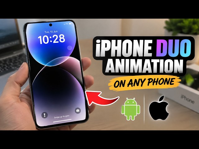 How to Get iPhone Duo Animation on Any iPhone 📱🔥