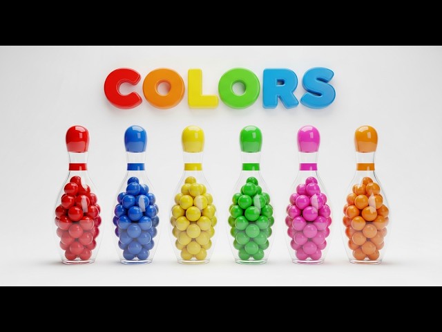 ✨ Alphabet & Colors Song! Fun 3D Learning for Toddlers