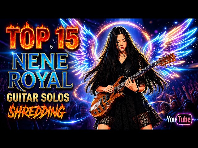 TOP 15 FACE-MELTING NENE ROYAL Guitar SOLOS AGT 16 Years Old Thailand Guitar Prodigy YOU MUST WATCH
