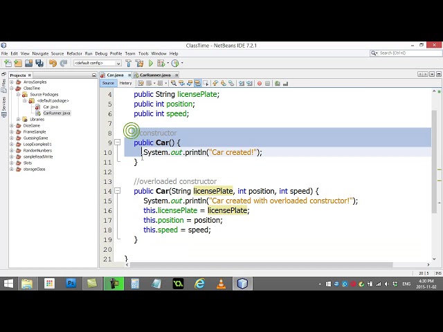 AP Computer Science   081   Classes Constructors