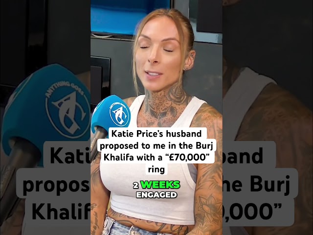 Katie Price’s husband proposed to me in the Burj Khalifa with a “£70,000” ring