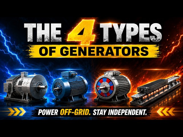The 4 Types of Generators You Need to Know for Off-Grid Power