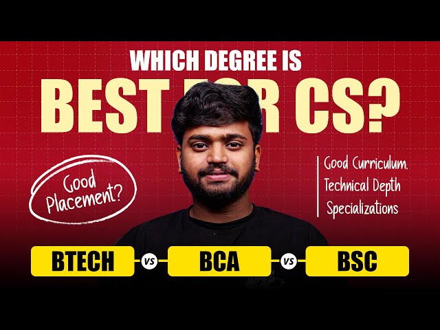 BTech Vs BCA Vs BSc: Which is BEST For Computer Science in 2025? | Degree After 12th | Intellipaat