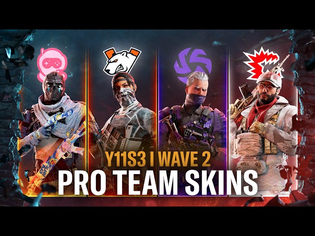 R6 Esports Pro Team Skins Wave 2 I Y11S3
