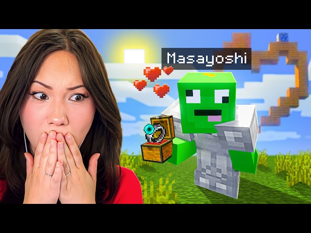 He Proposed in Minecraft