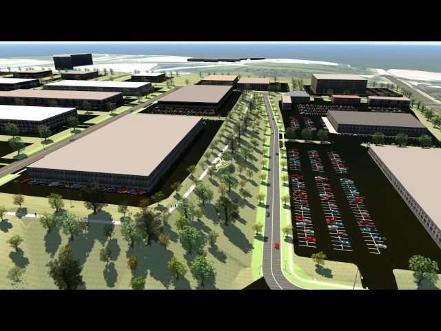Addison Hall Business Park - Aerial View