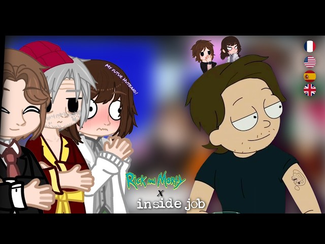 inside job - react to - morty as Reagan futur husband - gacha Nebula - AU - 1/? - Original