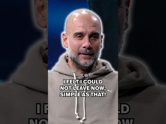 'I COULD NOT LEAVE NOW! Maybe the four defeats' | Pep Guardiola signs new two-year Man City contract