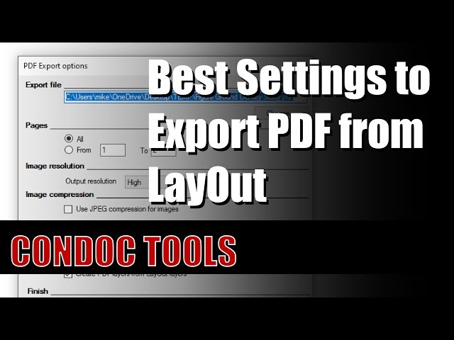Export PDF from LayOut Best Practices