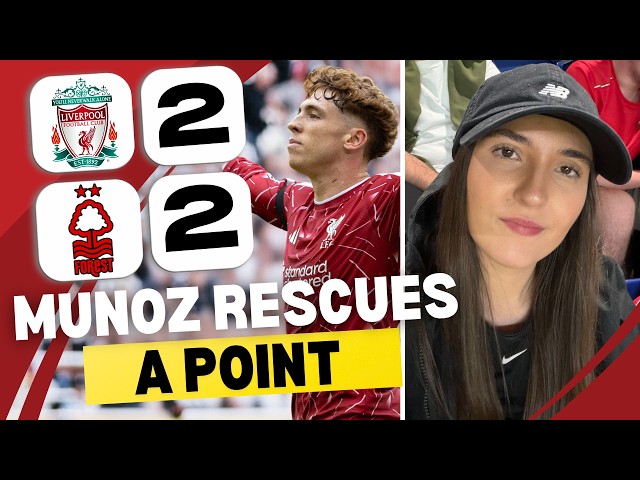 😱 Victor Munoz RESCUES a point in comeback draw | Liverpool 2-2 Nottingham Forest Highlights & Vlog
