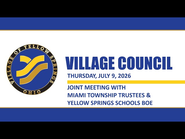 VILLAGE COUNCIL SPECIAL MEETING | July 9, 2026