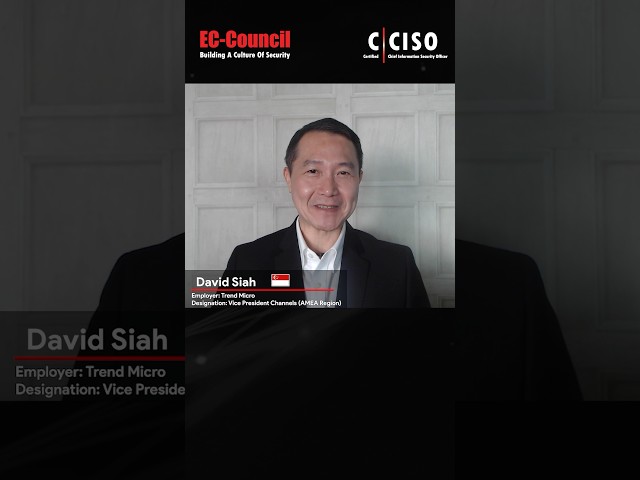 How Being a C|CISO Hall of Fame Honoree Elevated My Career | David Siah