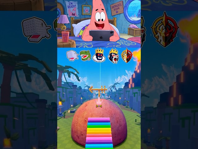 SpongeBob vs Guardians - Impossible Egg Challenge 🥚🔥 #spongebob #viral