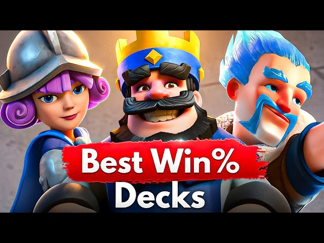 TOP 15 Decks with the BEST Win Rate in Clash Royale
