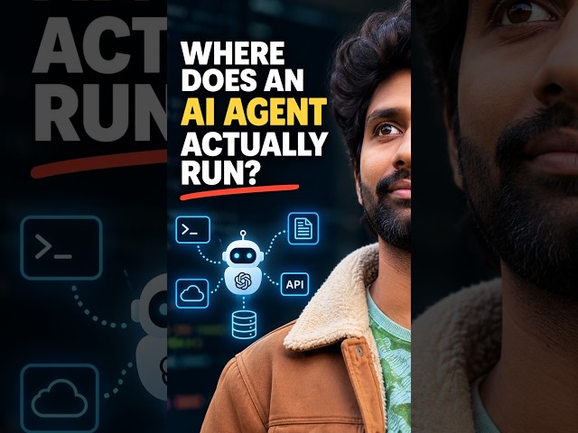 Where Does an AI Agent Actually Run?