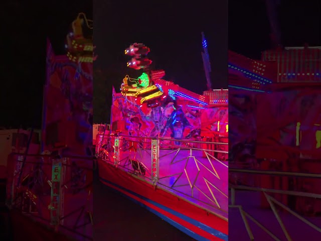 T.Irish’s Extreme at Newcastle Winter Wonderland 2025 #funfair #fairground #thriller #exremeride