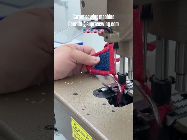 Carpet sewing machine