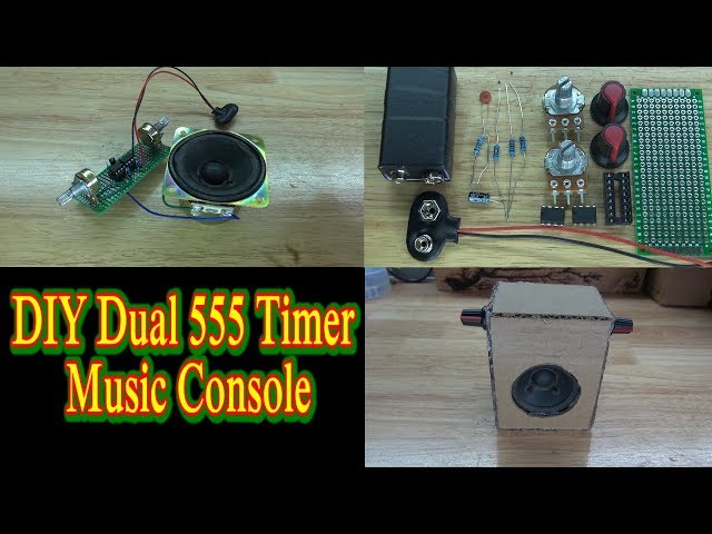 DIY Dual 555 Timer Music Console