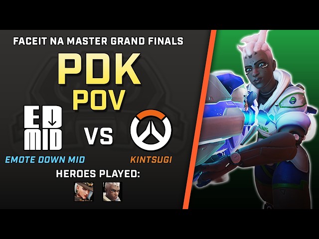[ PDK ] POWERFUL Soj Shots | Emote Down Mid vs Kintsugi | Faceit NA Master Grand Finals