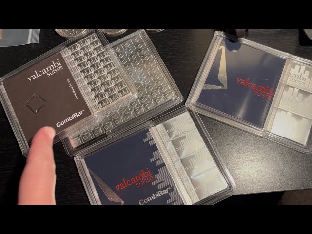 Valcambi Silver Bars Full Collection