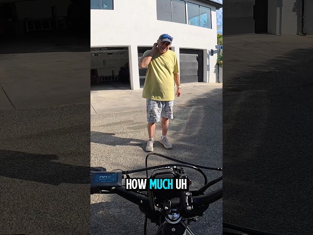 POV: you stop and ask for directions in the Hollywood Hills 😳🧐🌴🤣 #ebike #emoto #hollywoodhills