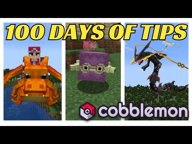 100 Days of Cobblemon Tips and Tricks!