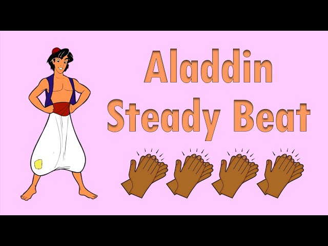 Easy Steady Beat Play Along | Aladdin 🎶🧞‍♂️