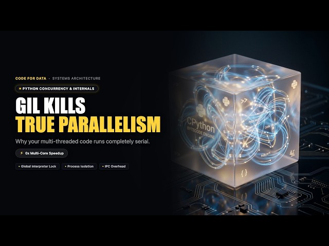 Python GIL vs. Multi-Processing: Why Your Parallel Code Is Actually Serial | Code For Data