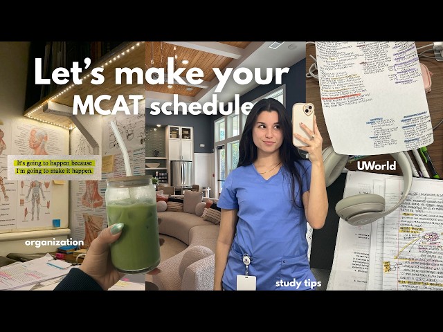 How To Organize Your MCAT Studying 🧠📚✨