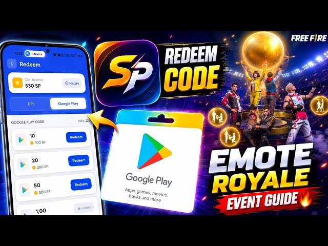 FF Emote Royale Event Top Up | Google Play Redeem Code App | Google Play Gift Card