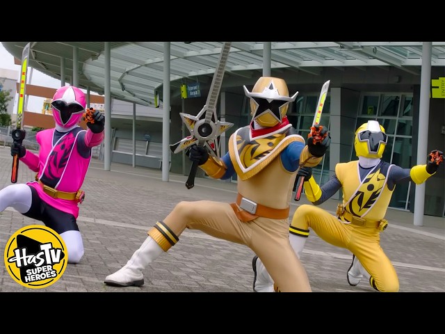 Power Rangers: Super Ninja Steel⚡ Outfoxed 🟡 HasTV Superheroes