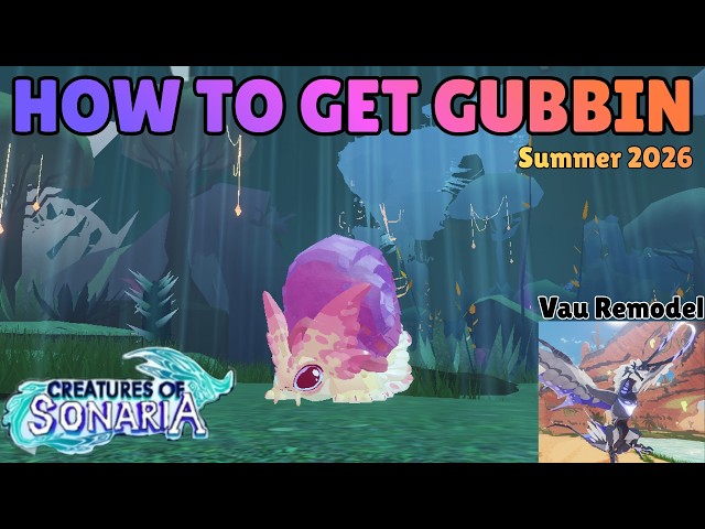 HOW TO GET LIMITED GUBBIN in CREATURES OF SONARIA [COS] SUMMER EVENT 2026